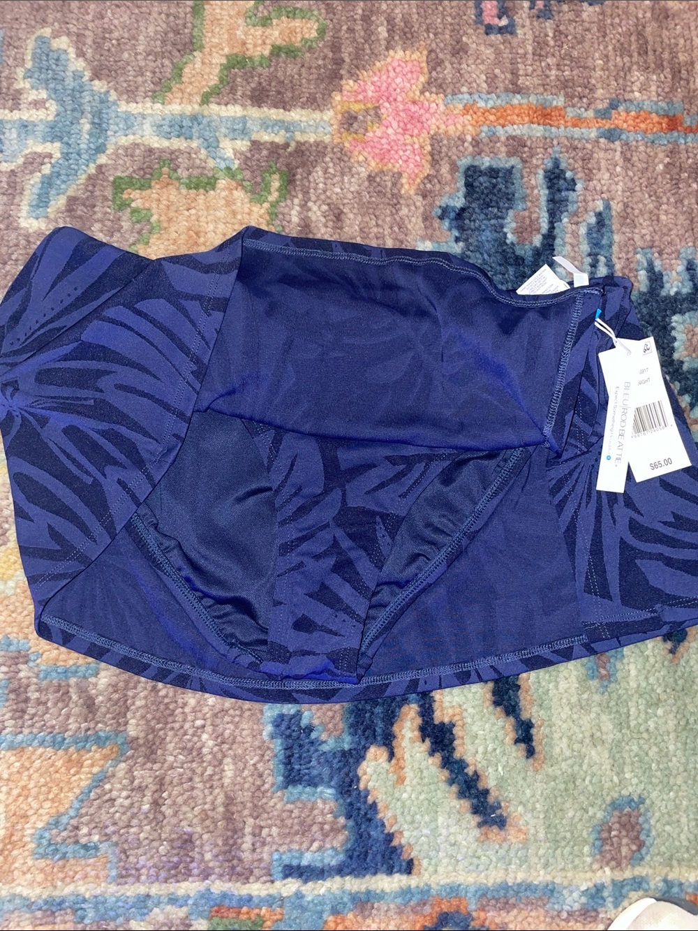 Rod Beattie | Bleu | Mini Swim Skirt - Picture 2 of 4